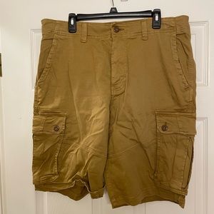 New with Tags American Eagle brown cargo shorts extreme flex size 38
